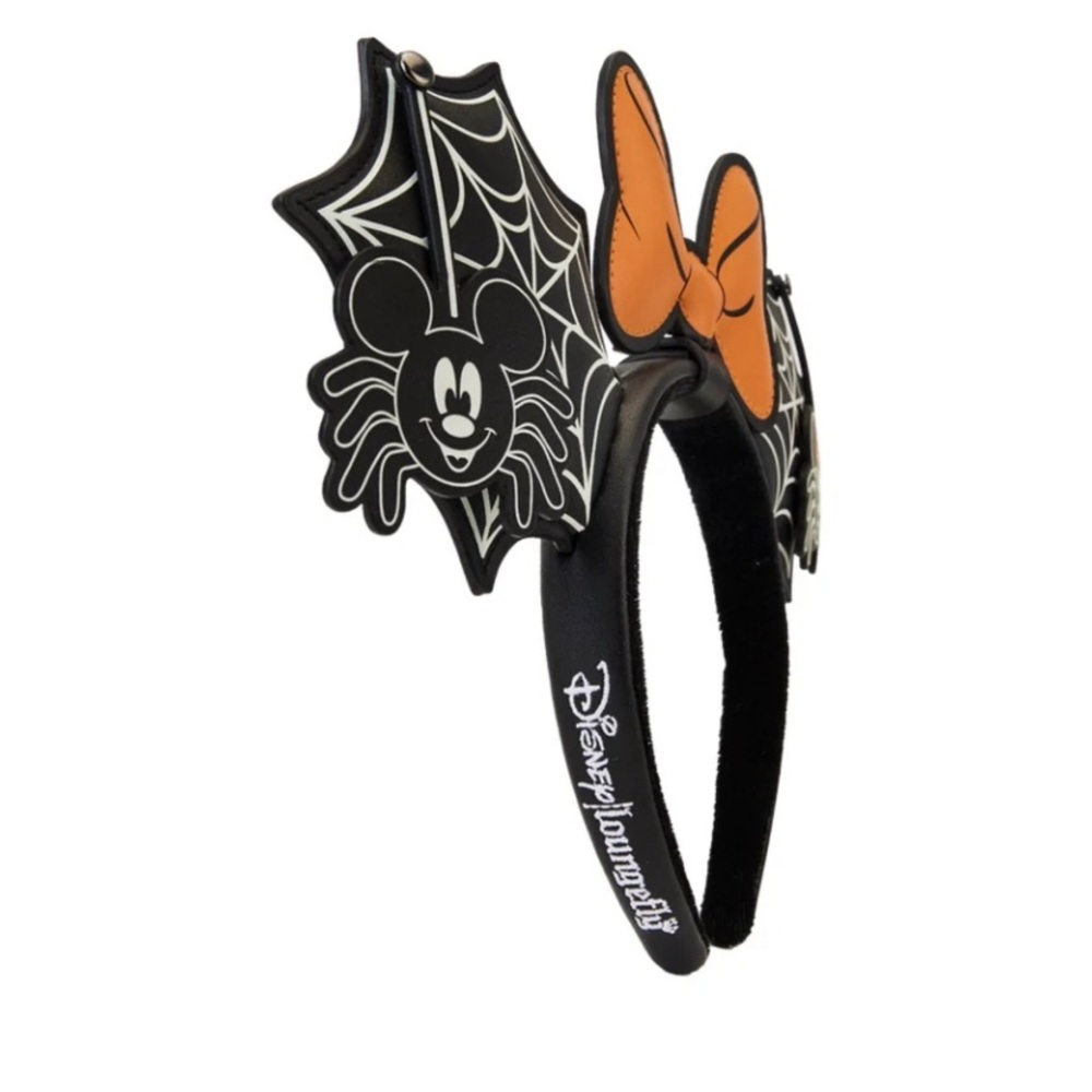 Loungefly Mickey & Minnie Mouse Spider Ear Headband 🧡 - Picture 2 of 3